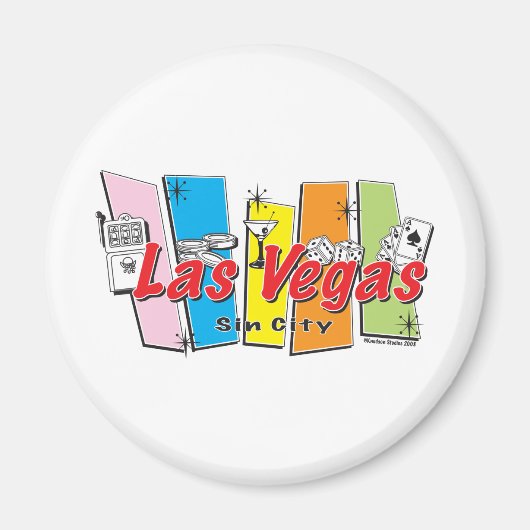 Aimant Las Vegas-Sin-City (Devant)