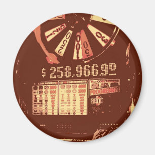 Aimant Las Vegas Slots Pop Art