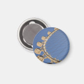 Aimant Las Vegas Style Stone Carré (Recto/Verso)