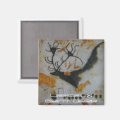 Aimant Lascaux Giant Deer (Recto/Verso)