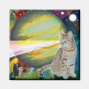 Aimant Laser-Chat de Mossbody