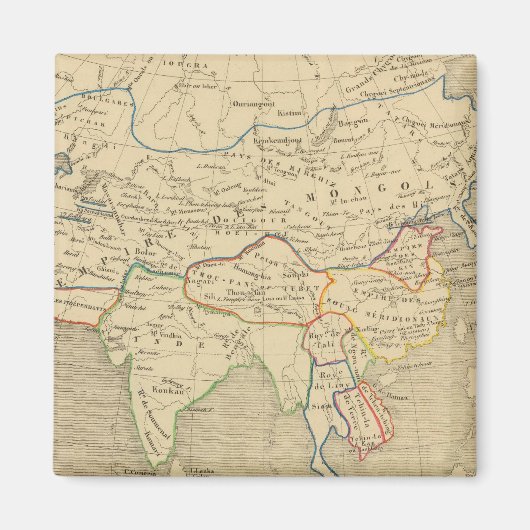 Aimant L'Asie, l'an 1220 ap JC (Devant)