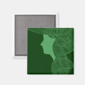 Aimant Lass irlandais (Recto/Verso)