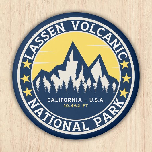 Aimant Lassen Volcanic National Park California