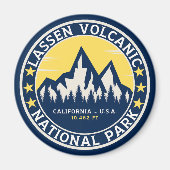Aimant Lassen Volcanic National Park California (Devant)