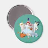 Aimant L'Assistant D'Oz™ | Dorothy Halloween Joyeuse Dans (Recto/Verso)