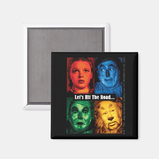 Aimant L'Assistant D'Oz™ | Faisons un tour sur la route (Recto/Verso)