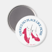 Aimant L'Assistant D'Oz™ | Il n'y a pas d'endroit comme l (Recto/Verso)