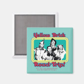 Aimant L'Assistant D'Oz™ | Route en brique jaune! (Recto/Verso)