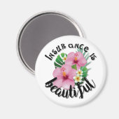 Aimant L'assurance est belle (Recto/Verso)