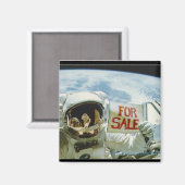 Aimant L'astronaute vend la Terre (Recto/Verso)