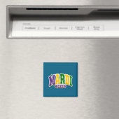 Aimant Latch Hook Mardi Gras Trendy Funny Gift Tee Men, W (In Situ (Lave-vaisselle))