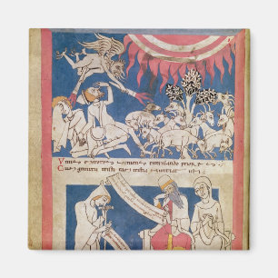 Aimant Latin 7253 15 675, f.4v : Le travail examiné par