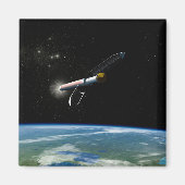 Aimant L'Atlas V541 Lance Le Véhicule En Orbite. (Devant)