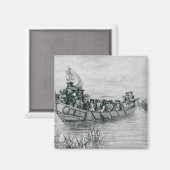 Aimant L'atterrissage de Cadillac (Recto/Verso)