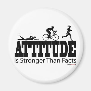 Aimant L'attitude est plus forte que les faits