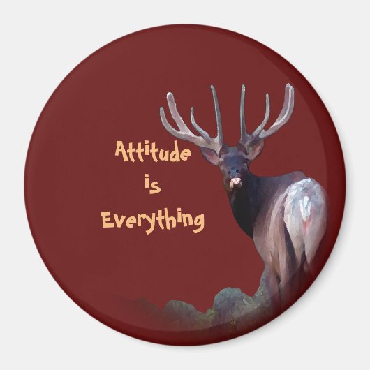 Aimant L'attitude est tout (Devant)