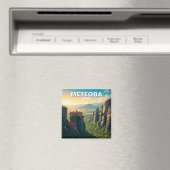 Aimant L'aube de Meteora Grèce (In Situ (Lave-vaisselle))