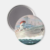 Aimant L'Auguste de la ligne italienne (Recto/Verso)