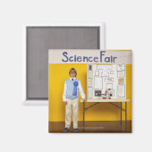 Aimant Lauréat du Salon des sciences (Recto/Verso)