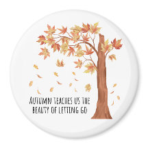 L'automne nous apprend l'aimant - Inspirational Fa