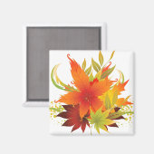 Aimant L'automne part Thanksgiving (Recto/Verso)