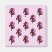 Aimant Lavande Irises...... (Devant)