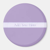 Aimant Lavande Lumière Personnalisable Purple (Devant)