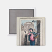 Aimant Lavande, Temple Bar, de "Cries de Londres" (Recto/Verso)