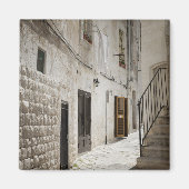 Aimant Lave-linge suspendue à sécher dans une ruelle en I (Devant)