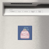 Aimant Lave-toi les mains (In Situ (Lave-vaisselle))