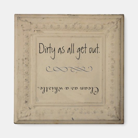 Aimant Lave-vaisselle (Devant)