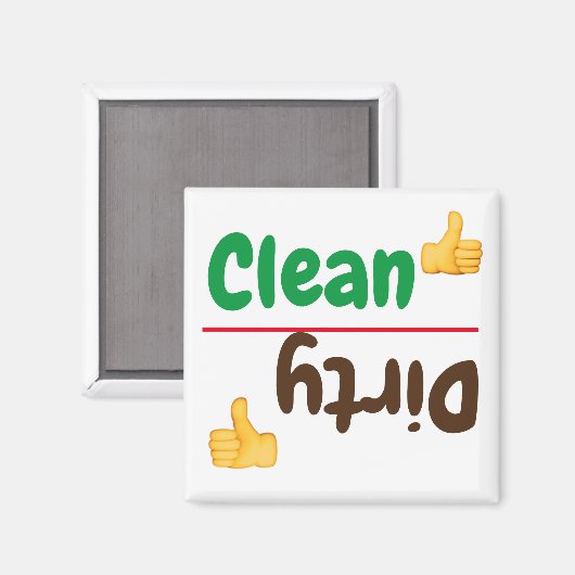 Aimant Lave-vaisselle (Recto/Verso)