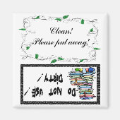 Aimant Lave-vaisselle (Devant)