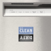Aimant Lave-vaisselle Bleu Chalkboard Nettoyant (In Situ (Lave-vaisselle))