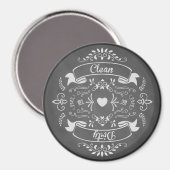 Aimant Lave-vaisselle Cuisine Plats Nettoyants (Recto/Verso)