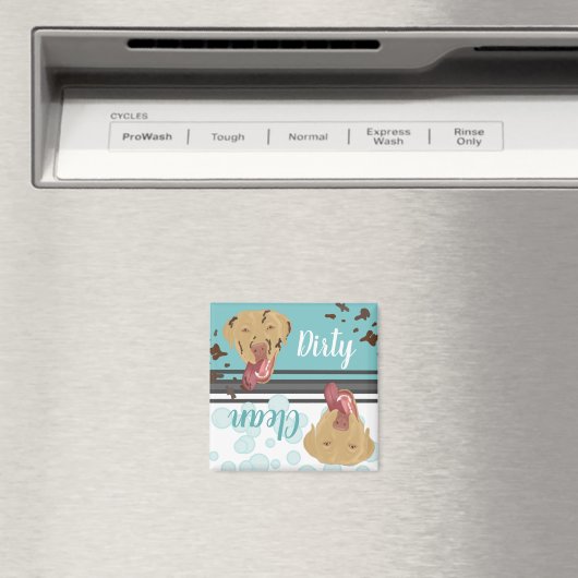 Aimant Lave-vaisselle Dudley Labrador Retriever (In Situ (Lave-vaisselle))