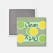 Aimant Lave-vaisselle Lave-linge et lave-vaisselle Laveus (Recto/Verso)