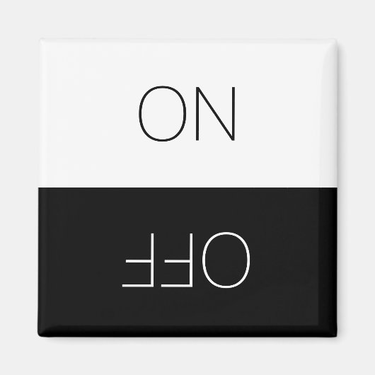 Aimant Lave-vaisselle Lave-linge noir blanc (Devant)