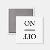 Aimant Lave-vaisselle Lave-linge noir blanc (Recto/Verso)