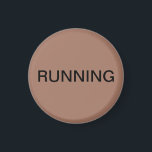 Aimant Lave-vaisselle magnétique à mousse de mocha<br><div class="desc">Petit aimant de cuisine pour lave-vaisselle "courant" avec un arrière - plan de mousse mocha vous aidant avec l'organisation de la cuisine. Customisez avec votre texte.</div>