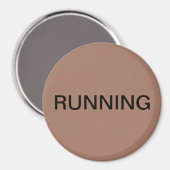 Aimant Lave-vaisselle magnétique à mousse de mocha (Recto/Verso)