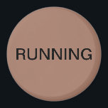 Aimant Lave-vaisselle magnétique à mousse de mocha<br><div class="desc">Petit aimant de cuisine pour lave-vaisselle "courant" avec un arrière - plan de mousse mocha vous aidant avec l'organisation de la cuisine. Customisez avec votre texte.</div>