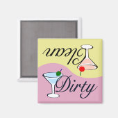 Aimant Lave-vaisselle Martini (Recto/Verso)