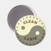 Aimant Lave-vaisselle Modèle Yin Yang (Recto/Verso)