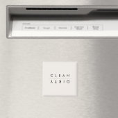 Aimant Lave-vaisselle noir et blanc (In Situ (Lave-vaisselle))