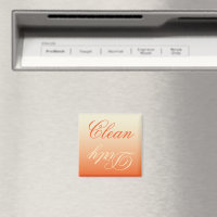 Lave-vaisselle Ombre à la crème orange Nettoyant/A