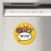 Aimant Lave-vaisselle OMG Plats propres Plats amusants Re (In Situ (Lave-vaisselle))