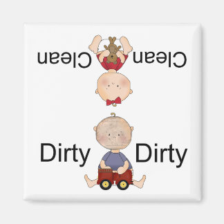 Aimant lave-vaisselle propre