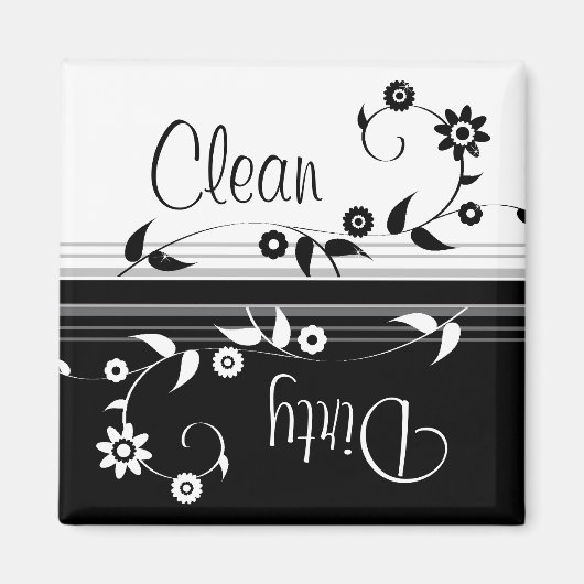 Aimant Lave-vaisselle propre (Devant)